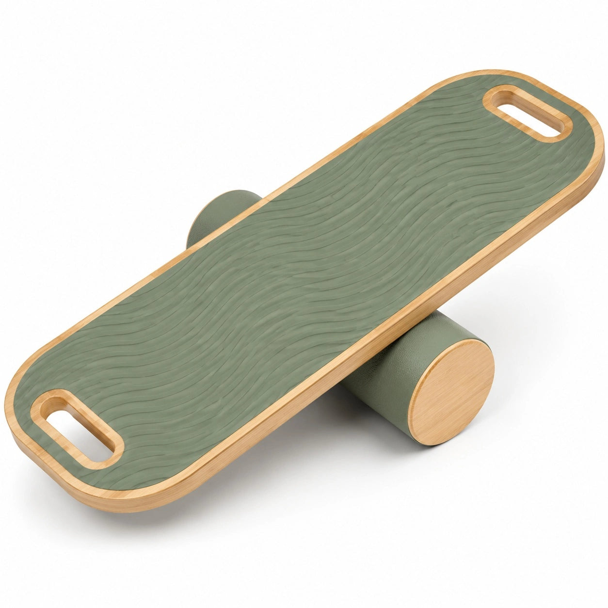 Balance Board für Gleichgewichtstraining 74x28 cm Grün