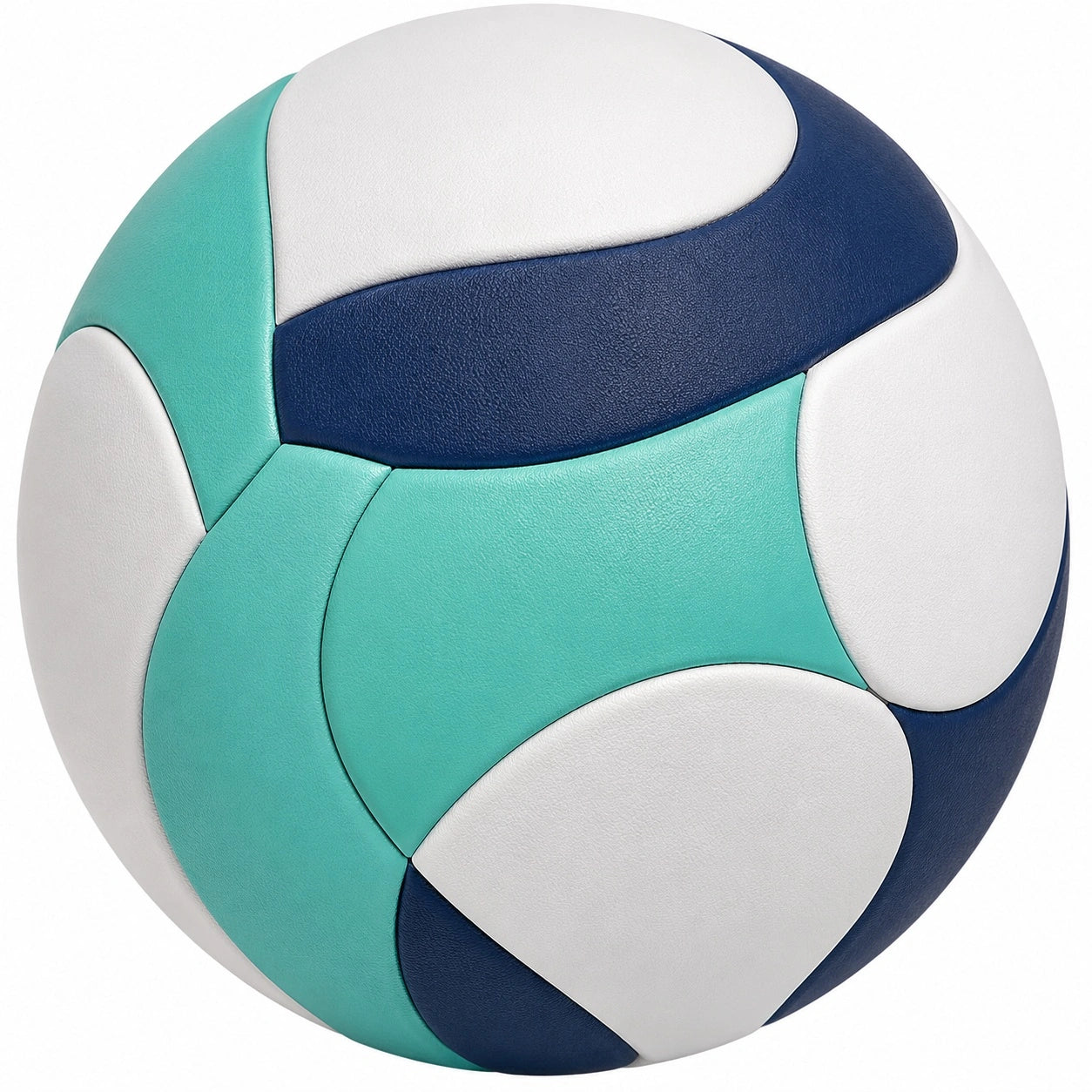 Volleyball Türkis/Weiß/Blau