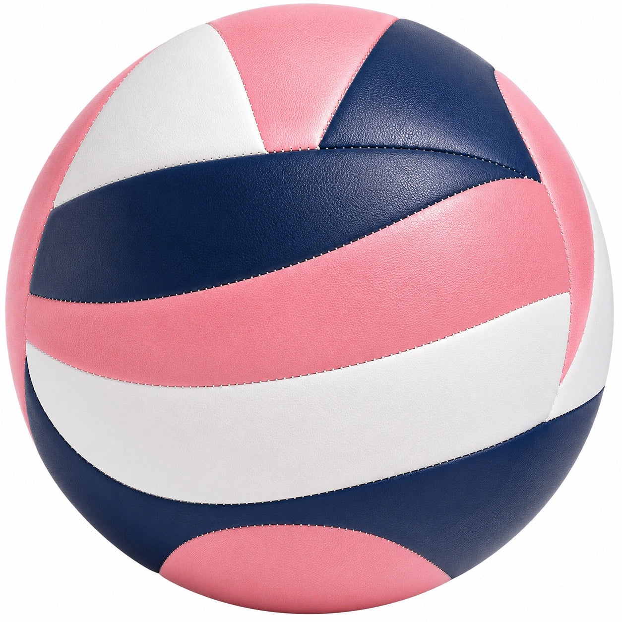 Volleyball in Standardgröße Pink/Blau/Weiß