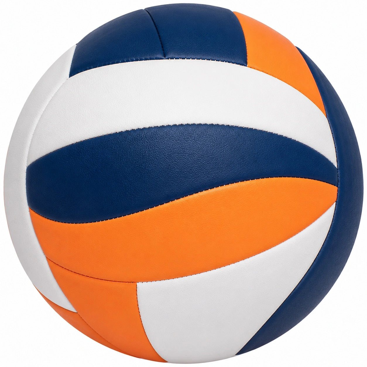 Volleyball Blau, Orange und Weiß