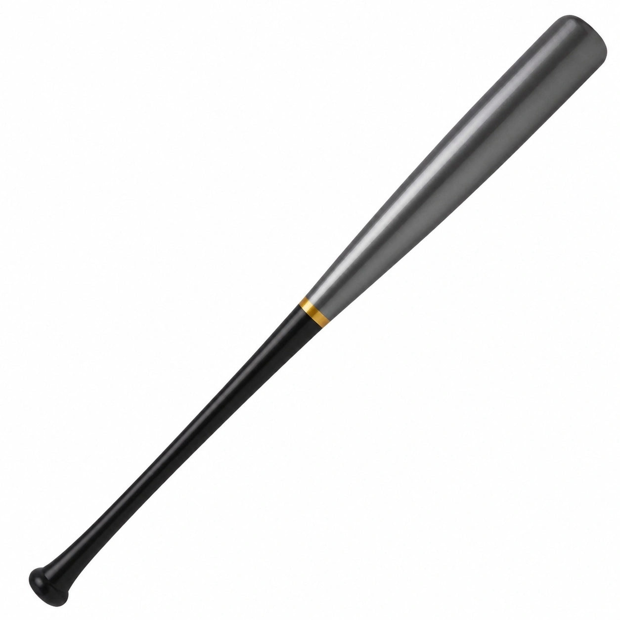 Baseballschläger Aluminium Schwarz-Grau 85 cm