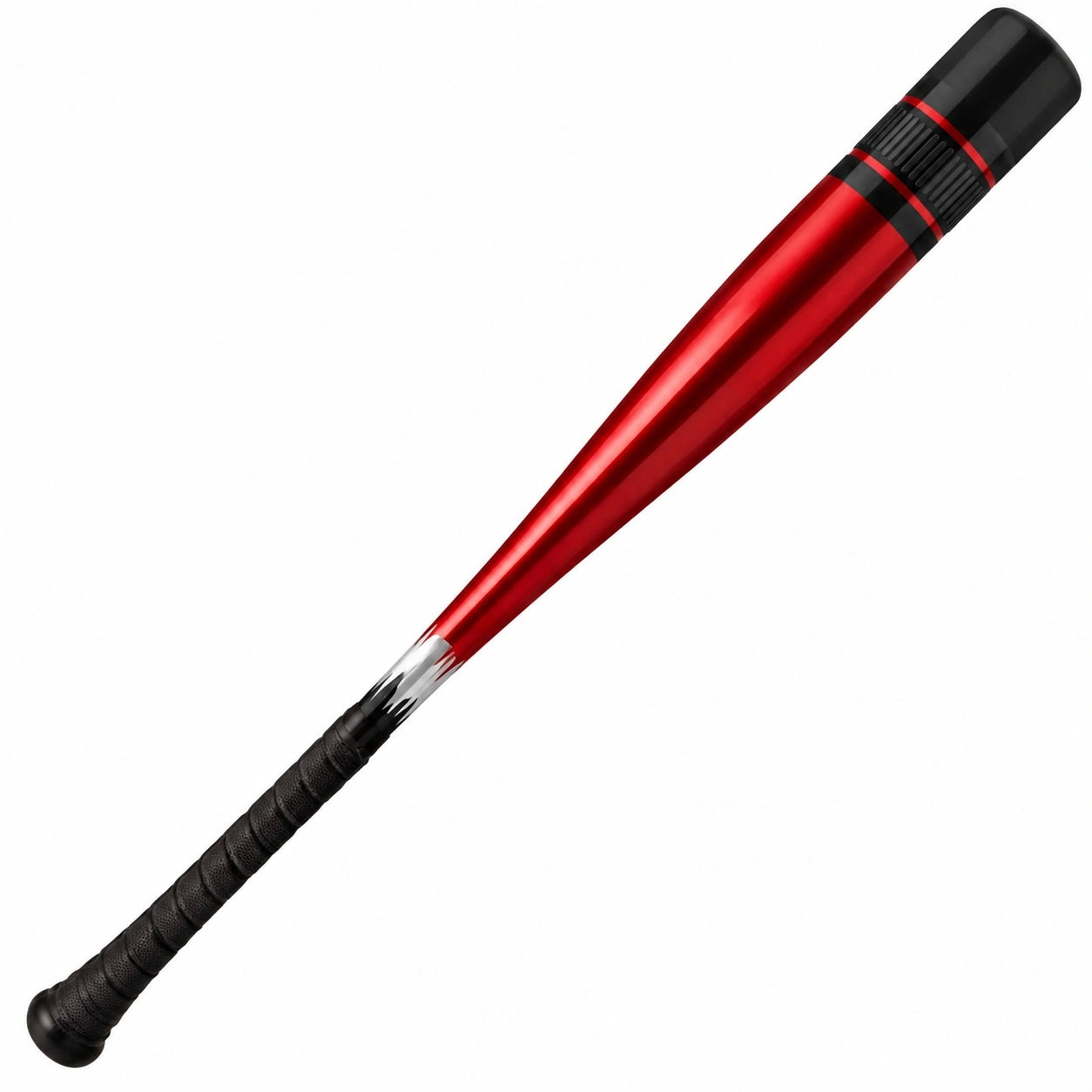 Baseballschläger Rot Schwarz 75 cm