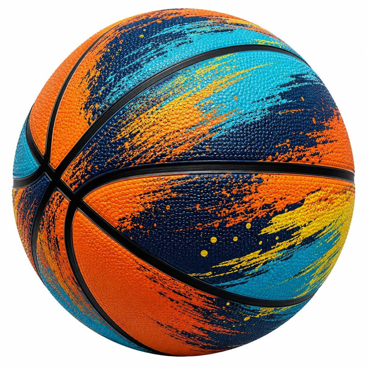 Bunter Basketball für Outdoor/Indoor Training