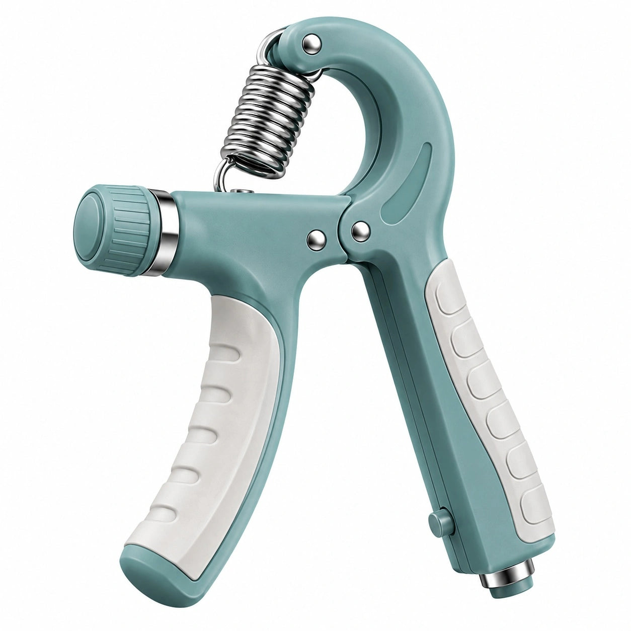 Ergonomischer Handgrifftrainer einstellbar 5-60 kg Blau/Weiß