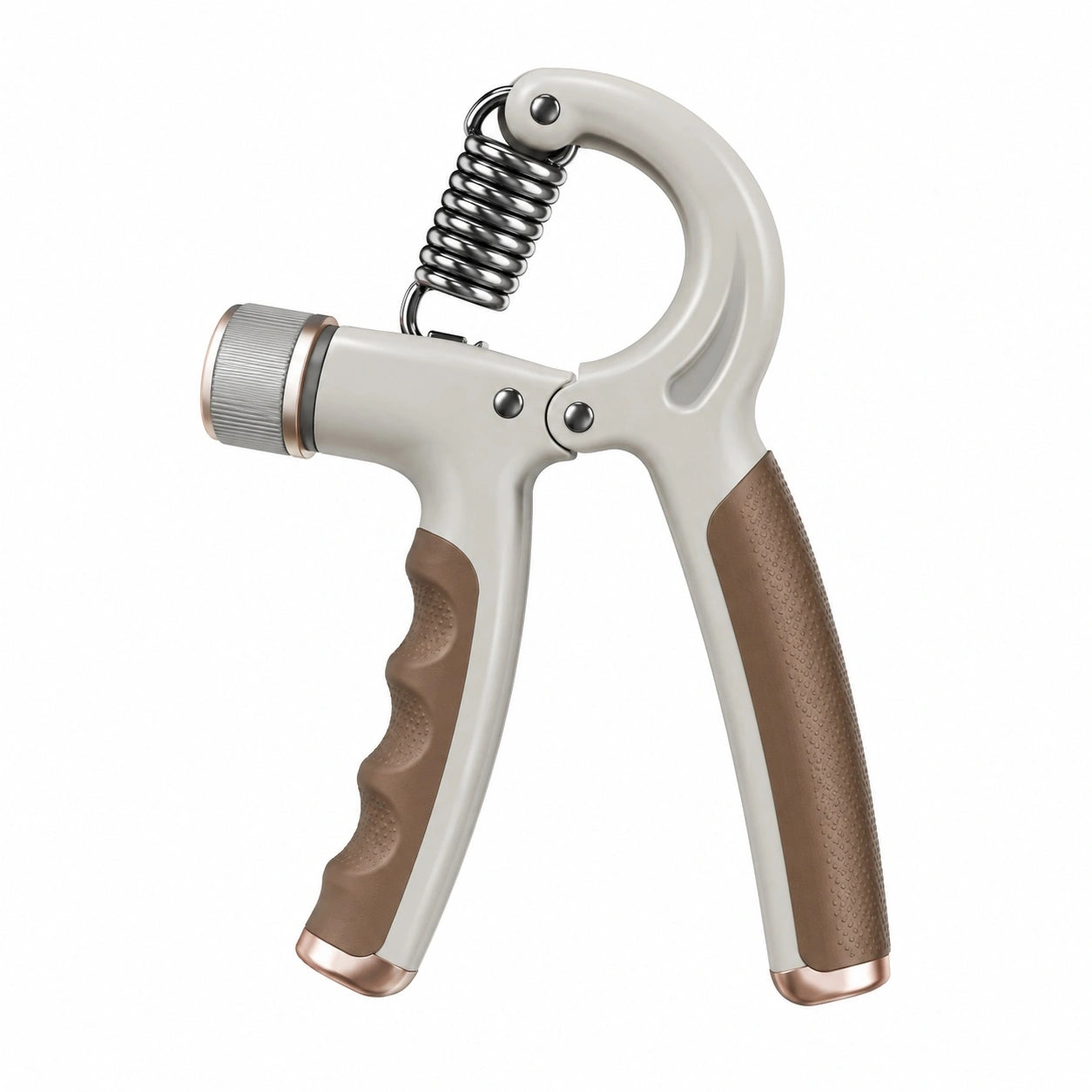 Handtrainer Verstellbarer Widerstand 5-60kg Beige/Braun