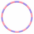 Verstellbarer Fitness Hula Hoop 100 cm Pink/Lila