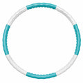 Hula-Hoop-Reifen Massage-Fitness Ø100cm Türkis/Weiß