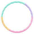 Hula-Hoop-Reifen 96cm in Mintgrün, Lila, Rosa und Gelb