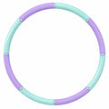 Hula-Hoop Fitness Reifen abnehmbar Ø95cm Lila/Türkis