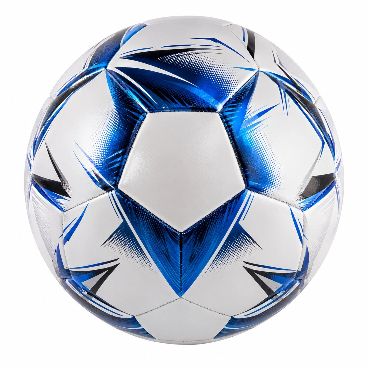 Fußball Größe 5 Weiß/Blau