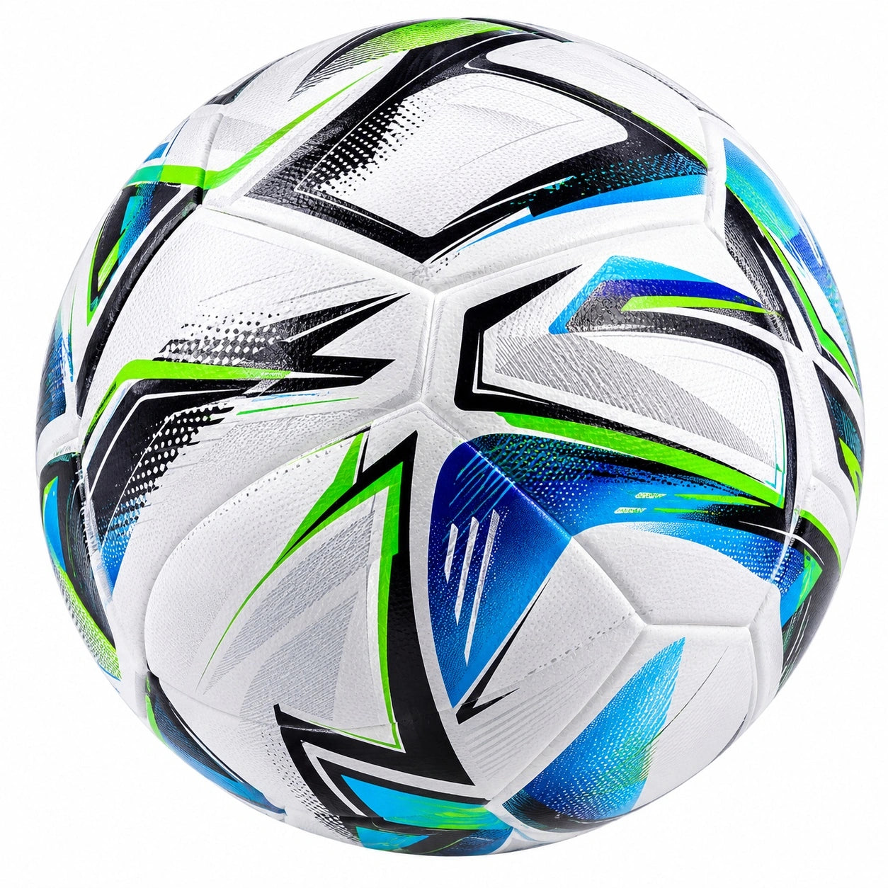 Fußball Größe 5 Weiß Blau Grün