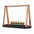 Newtons Pendel Schreibtischspiel Gold Schwarz