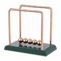 Newton Pendel Dekor für Schreibtisch 18 cm Grün Bronze