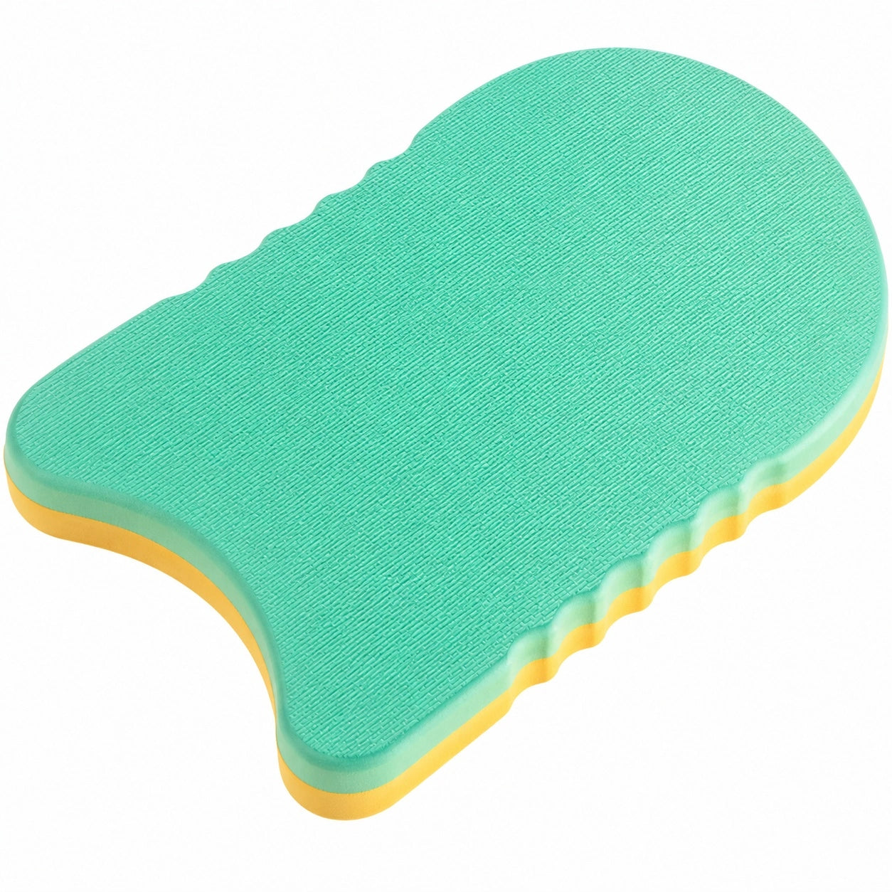 Schwimmbrett Grün Gelb mit Ergonomischem Design