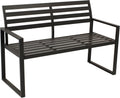 DEGAMO Design Gartenbank, aus Aluminium wetterfest und rostfrei, wetterbeständig