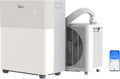 Midea PortaSplit-E Mobile Klimaanlage, 12000 BTU 3,5kW, nur 39 dB(A) im Silent-Modus Energieklasse A++, 12.000 BTU, 3,5 kW, Fernbedienung, Inverter