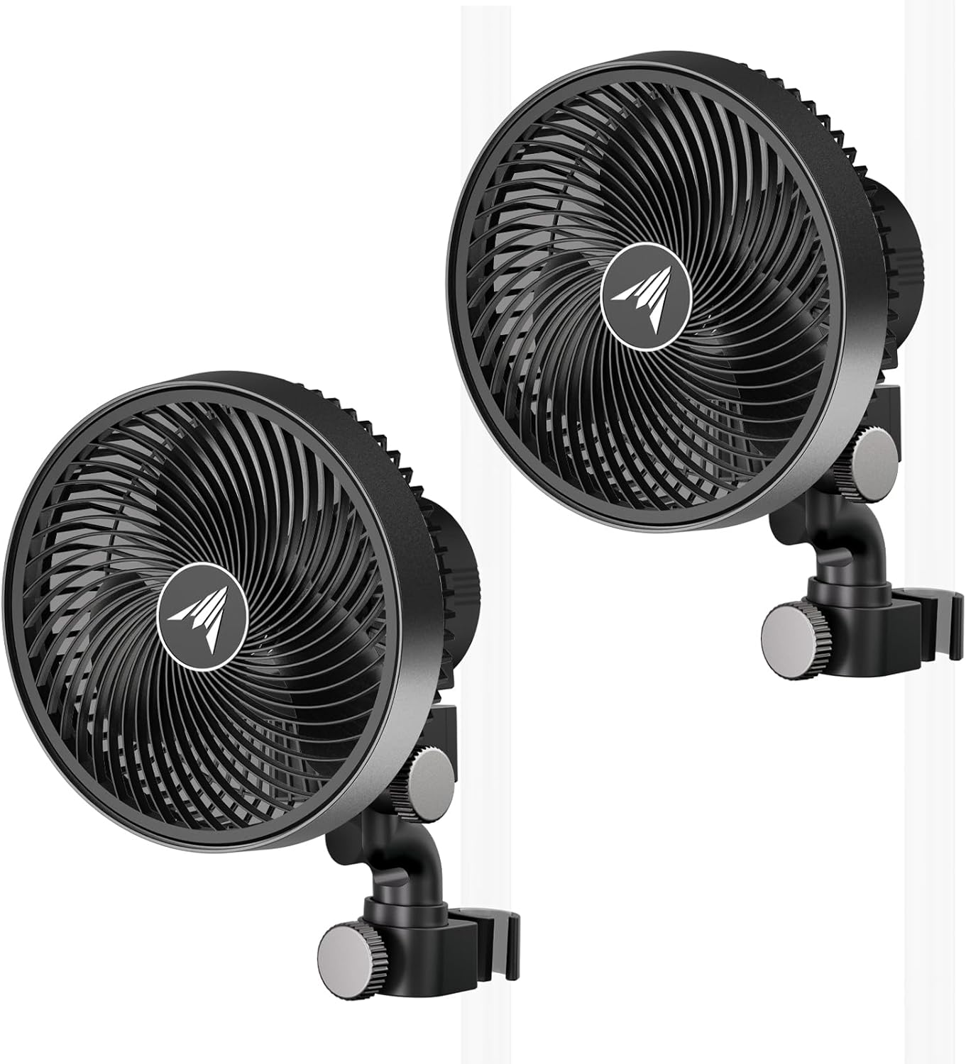 AC Infinity CLOUDRAY S6 (2er-Pack) - Clip-Ventilator, App-Steuerung, Timer, Clip-Ventilator 150 mm für Grow Zelte, 10 Windstufen