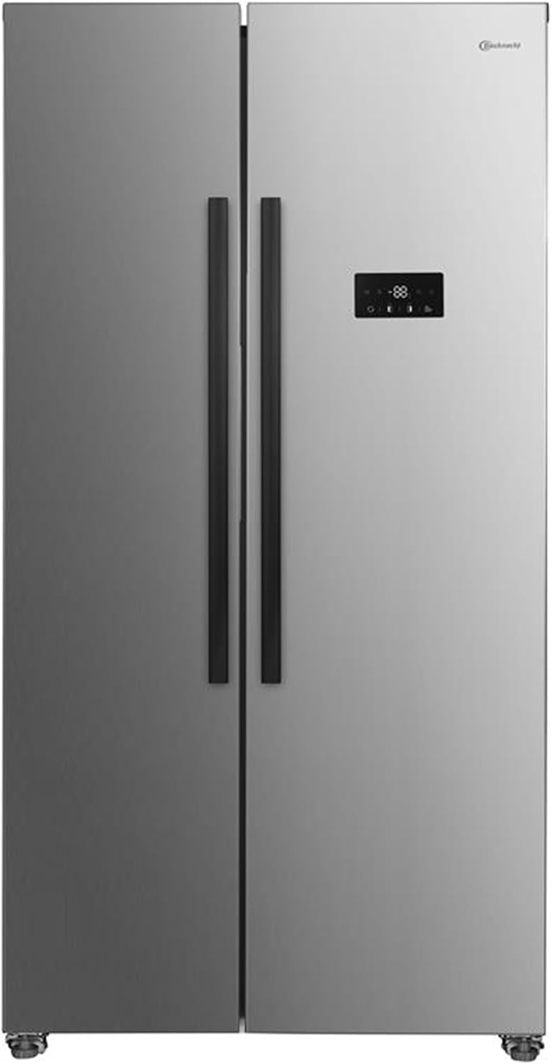 Bauknecht SBS C90 IN Side-by-Side, leise 39 dB, Dual Cool Total NoFrost, Inverter-Kompressor, Stauraum, Superkühlfunktion, Edelstahloptik
