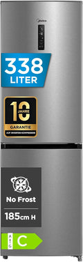 Midea MERB345MGC02 Kühl-/Gefrierkombination, NoFrost