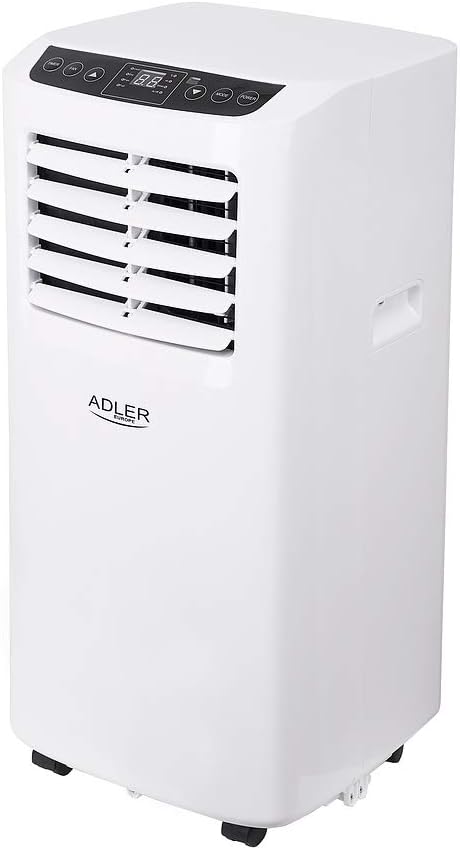 Adler AD 7909 Klimaanlage, 2 Lüftergeschwindigkeiten, 7.000 BTU/h, 792 W, 17 l, 20 m2, Fernbedienung, Timer, 3 Betriebsarten, Entfeuchter, Filter