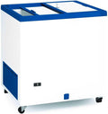 MBH - 222 L gewerbliche Gefriertruhe, 222 L gewerbliche Gefriertruhe mit Volltür, 115 W, Stauraum, verstellbarem Thermostat