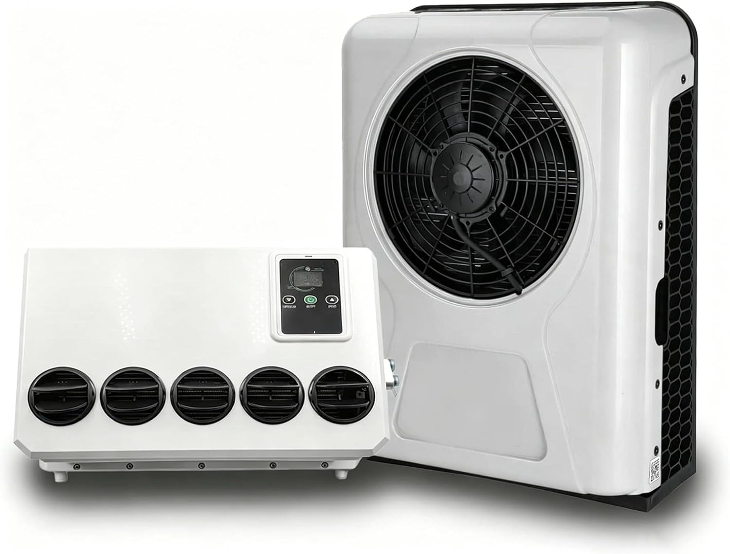 Aetherion 12 V DC Split-Klimaanlage, 10000 BTU LKW-Klimaanlage, Außeneinheit Größe misst 50